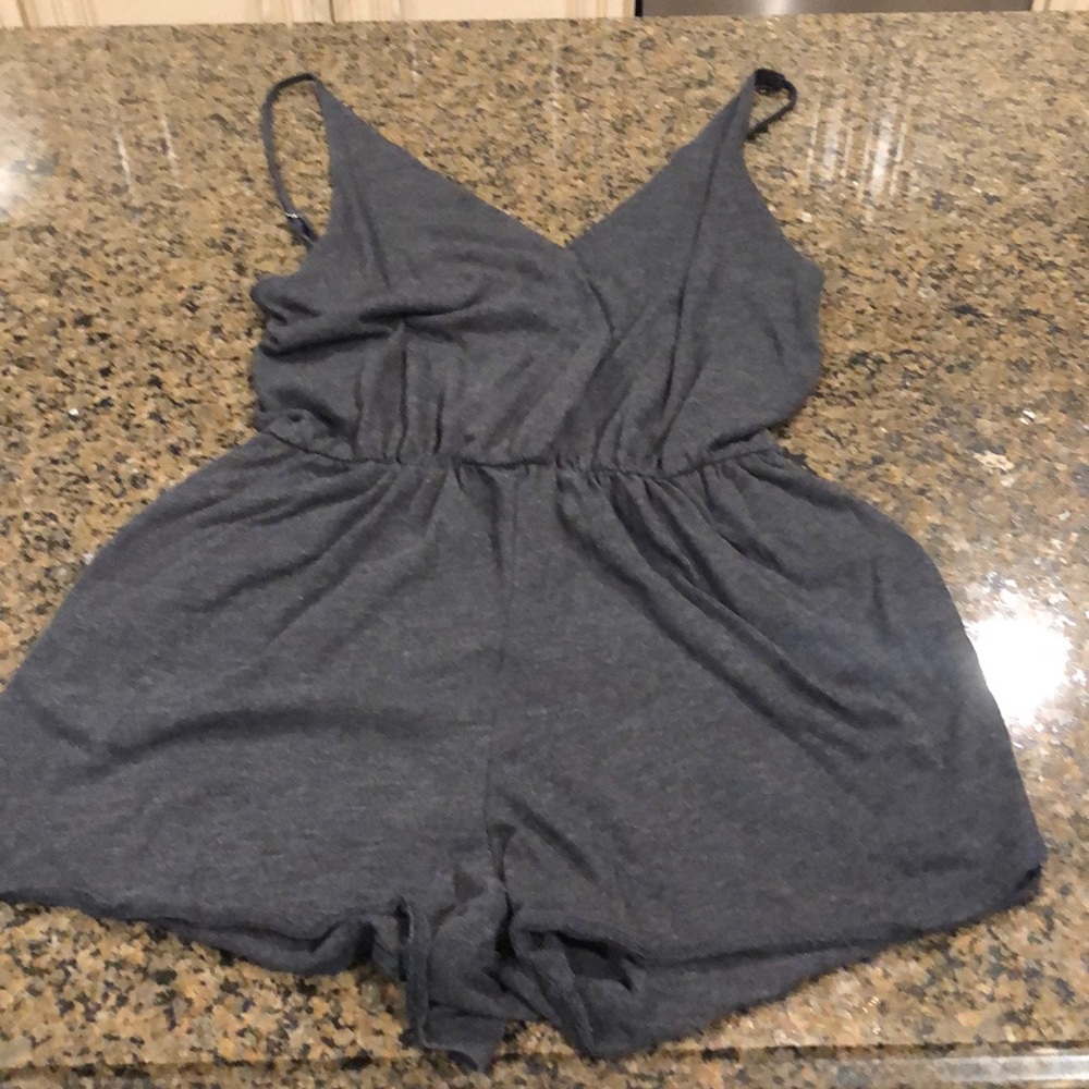 Grey romper